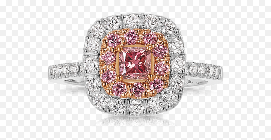 Argyle Pink Diamond Vault Ring - Ring Png,Pink Diamond Png