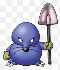 Mad Mole Clipart - Dragon Quest Mole Png,Mole Png