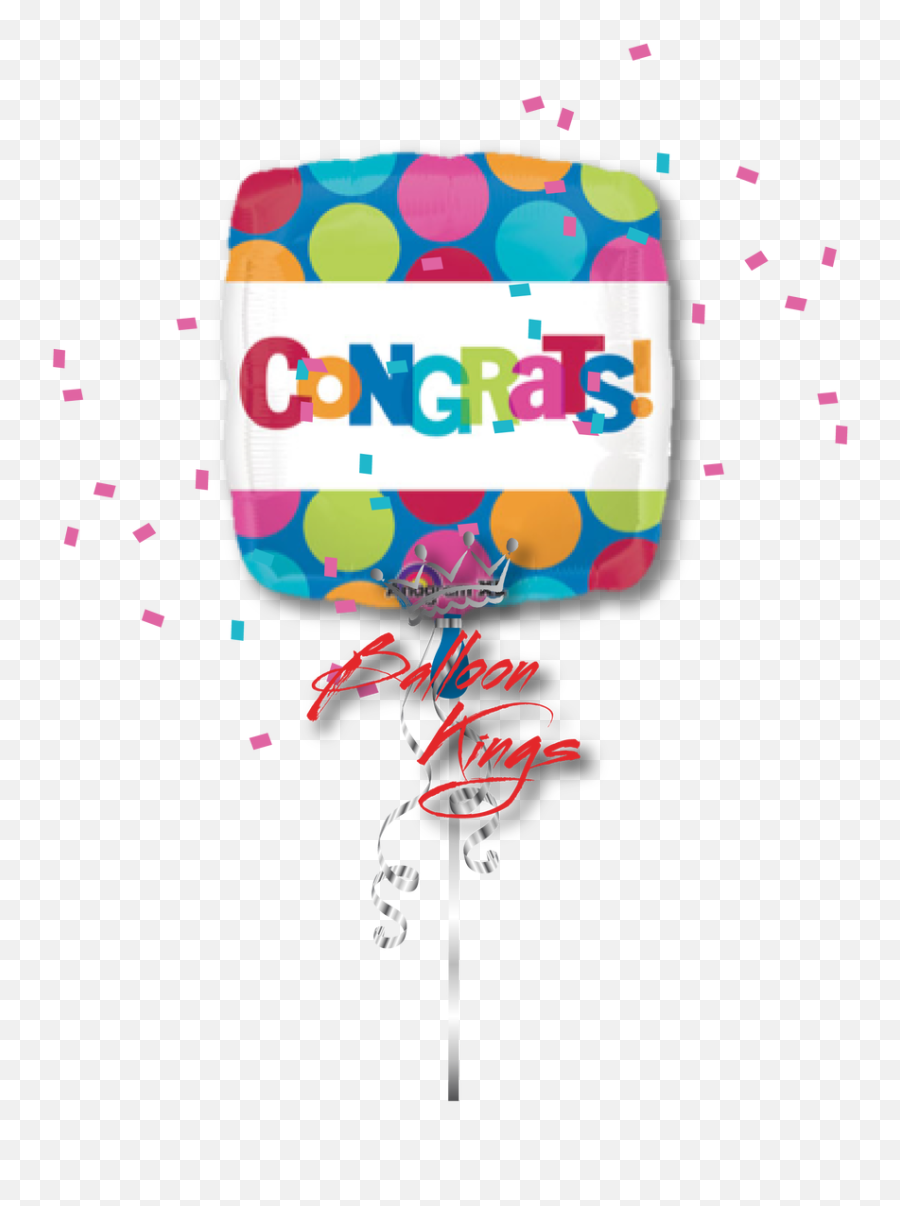 Cabana Dots Congratulations Dessert - Portable Network Graphics Png,Congrats Png