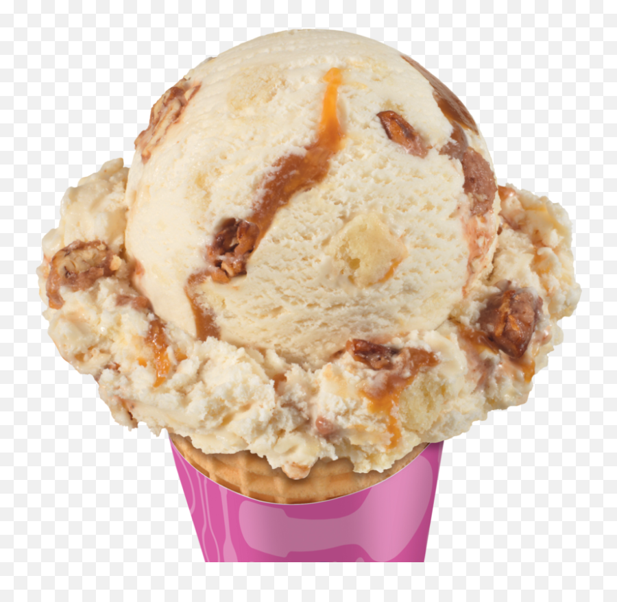 Download Hd Belgian Waffle Baskin Robbins Canada - Praline Ice Cream Baskin Robbins Png,Bonzi Buddy Png