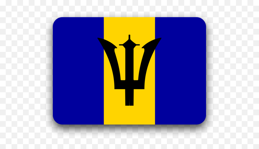 1 Country Code Barbados Brb - Barbados Flag Jpeg Png,Brb Png