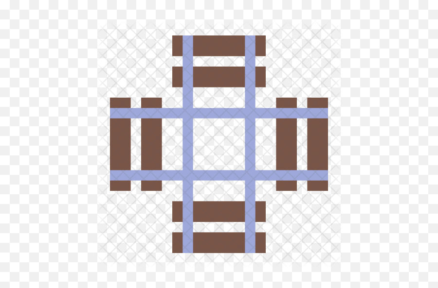 Train Tracks Icon - Vertical Png,Train Tracks Png