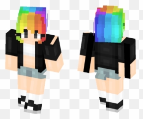 Download The Rain Falls Bow Kamiahiro Minecraft Skin - Red Hair Boy png