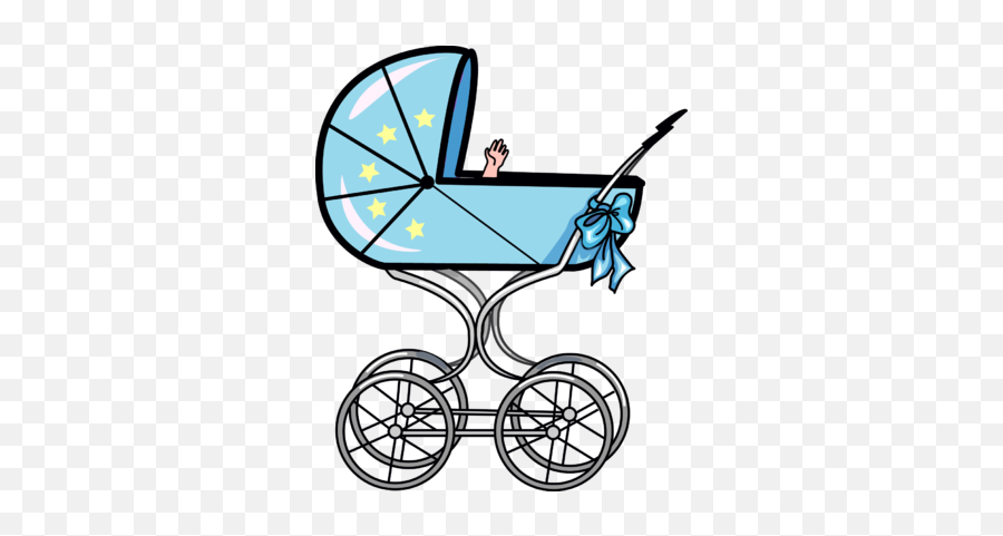 Free Baby Carriage Png Download Clip Art - Transparent Baby Stroller Clipart,Stroller Png