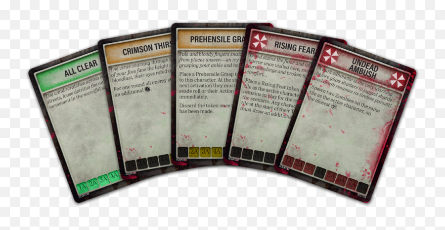 Resident Evil 2 The Board Game Steamforged Games - Horizontal Png,Resident Evil 2 Logo Transparent