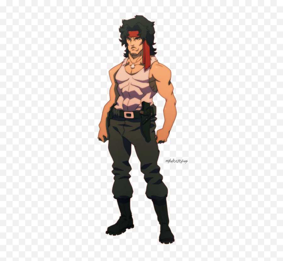 Rambo Png Image Background - Rambo Anime,Rambo Png