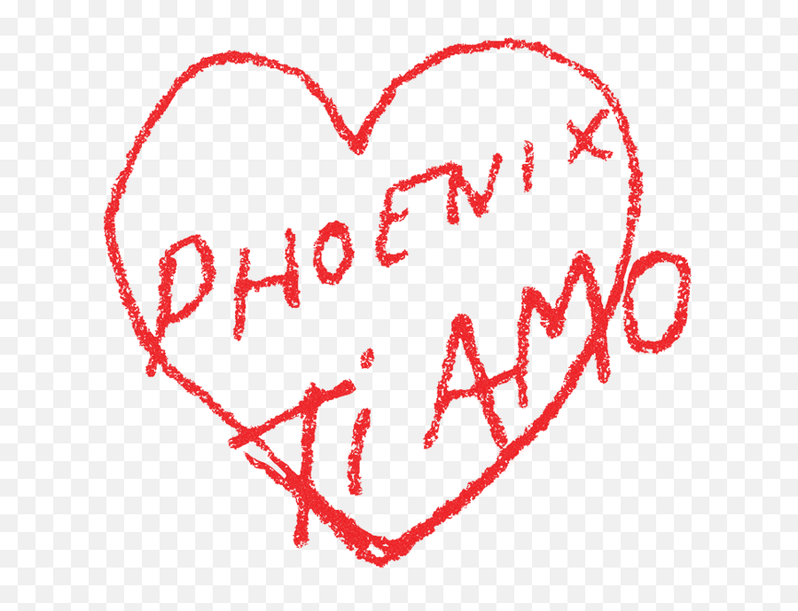Phoenix - Language Png,Heart Band Logo