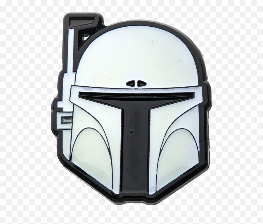 Star Wars Mandalorian Exclusive Pin - Boba Fett Prototype Glowinthedark Celebration 2019 Mandalorian Helmet Png,Boba Fett Helmet Png