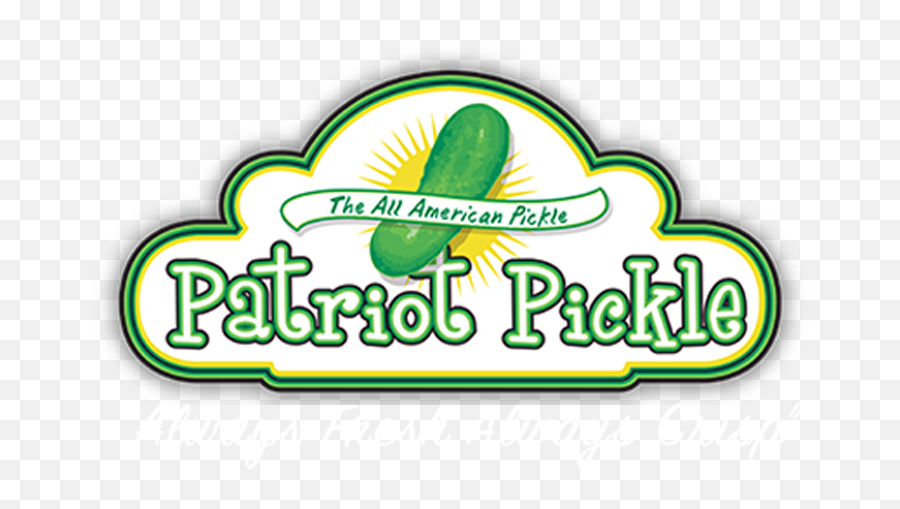 Home - Patriot Pickle Paritor Dill Pickles Kosher Png,Pickle Transparent