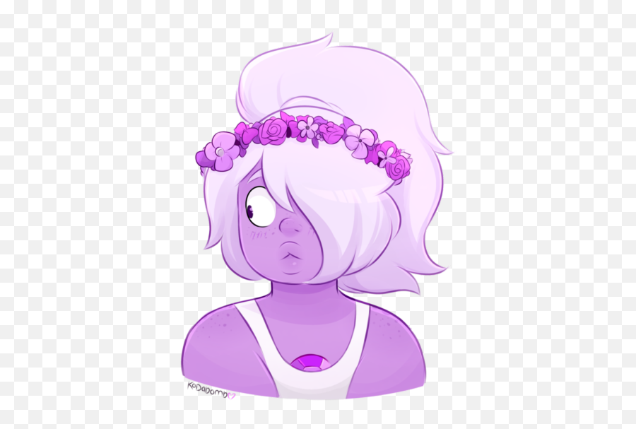 I have been inspired to do steven universe in a anime art style, so i have  done amethyst because i appreciate her existence alot. Enjoy! :  r/stevenuniverse