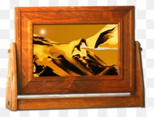 Sunset Orange Small Alder Wood Exotic Sands - Picture Frame png