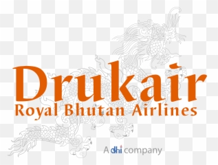 Drukair Royal Bhutan Airlines - png