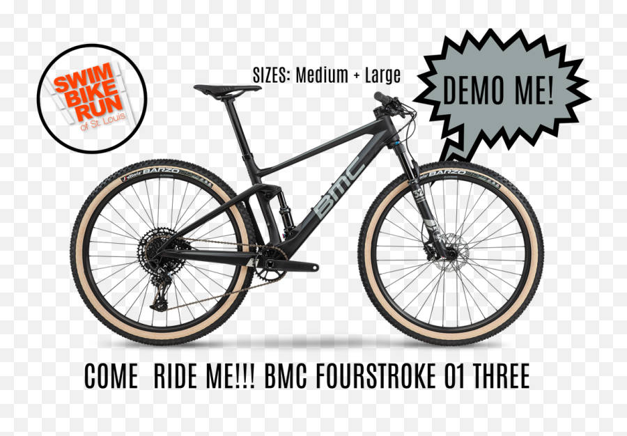 Demo Bikes - Swim Bike Run Bmc Fourstroke 01 One Png,Swim Bike Run Logo