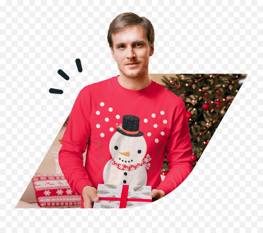 Custom Ugly Christmas Sweater From - Ugly Christmas Sweaters Cost Png,Ugly Christmas Sweater Png
