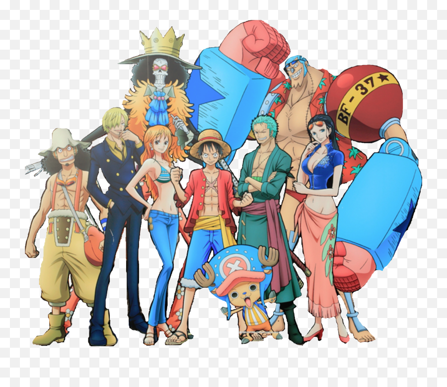 Download Behavior Art Monkey Warriors One Human Luffy Hq Png - One Piece Nami And Luffy,Monkey Transparent Background