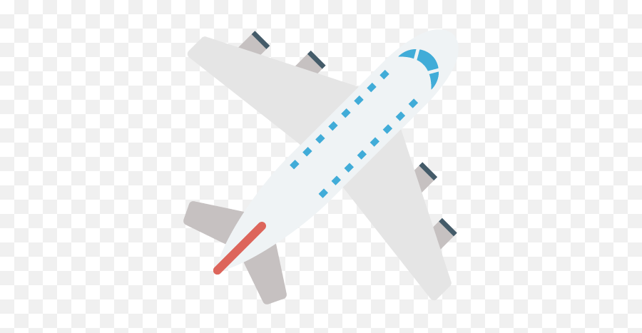 Airplane Aero Plane Color Vector Icon - Aircraft Png,Jet Plane Icon