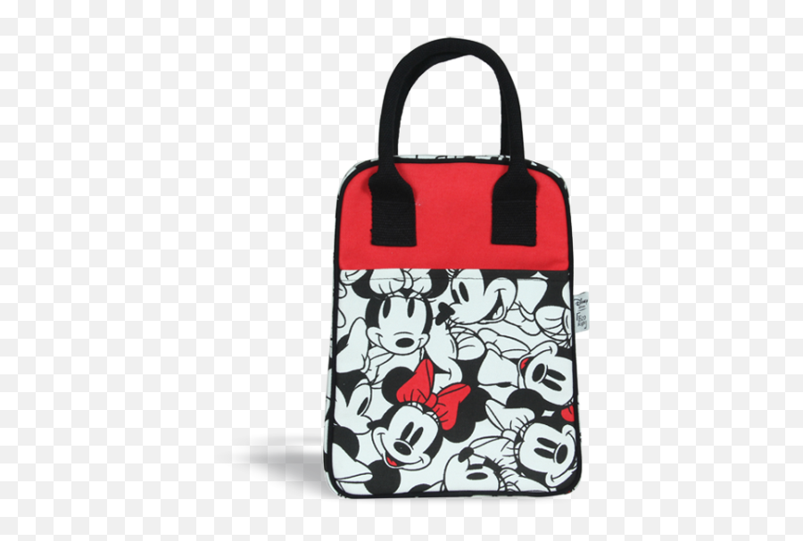 Minnie Mouse Faces Canvas Lunch Tote - Shoulder Bag Png,Minnie Mouse Face Png
