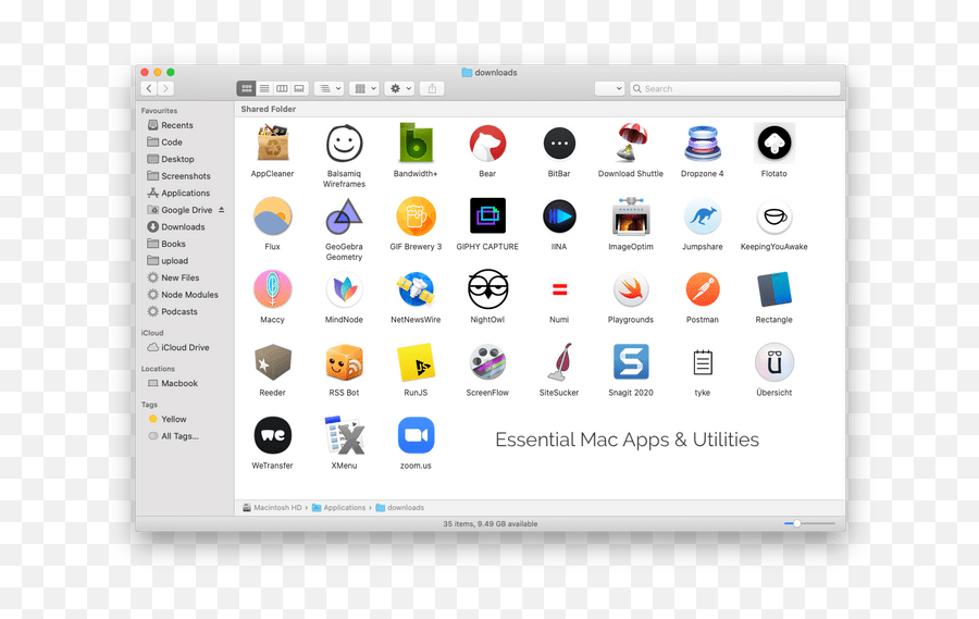 Awesome Mac Apps And Utilities - Technology Applications Png,App Manager Icon