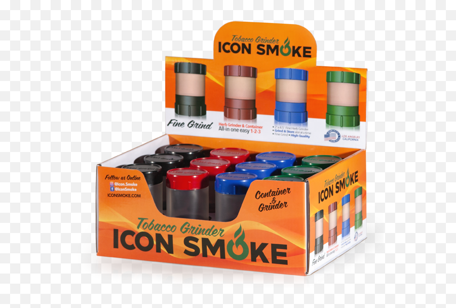 Icon Smoke Grinders - Icon Smoke Grinder Png,Featured Icon