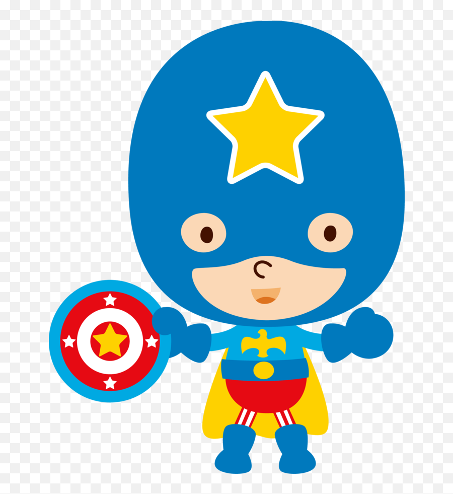Hero Clipart Make Believe - Bebe Super Heroes Png Niños Super Heroes En Caricatura,Super Hero Png