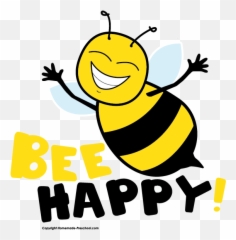 Bee Png - Free Cliparts u0026 PNG Honeycomb bee Cartoon Happy