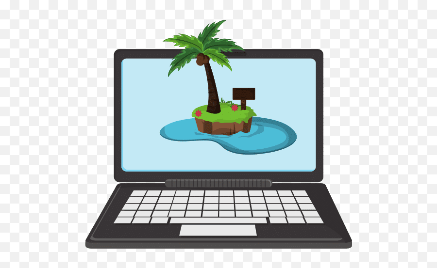 Laptop - Space Bar Png,Island Icon