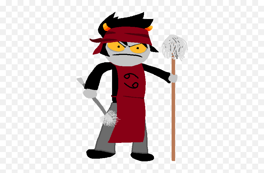 Action Janitor Karkat Vantas Homestuck - Fictional Character Png,Karkat Vantas Icon