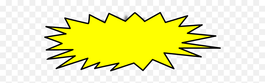 Comic Callout Yellow Clip Art - Vector Clip Art Yellow Speech Bubble Png,Callout Png
