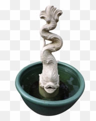 Download Hd Lovely Travertine Marble Sea Serpent Water - Fountain Png,Fountain Png
