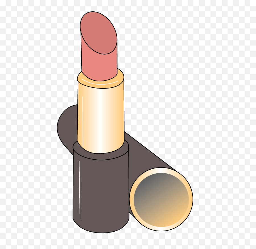 Transparent Background Cartoon Makeup - Lipstick Makeup Clipart Png,Makeup Transparent Background