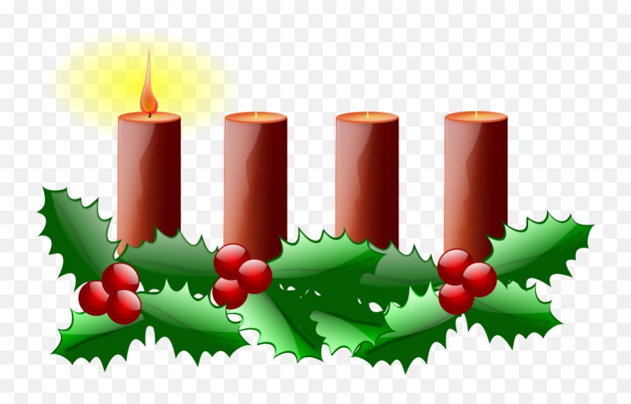 Advent Candles Transparent U0026 Png Clipart Free Download - Ywd First Sunday Of Advent Clipart,Christmas Candle Png