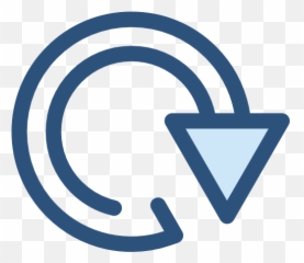 Arrows Reload Orientation Loading Direction Ui - Yellow Circular Arrow Png,Blue Circle Arrow Icon