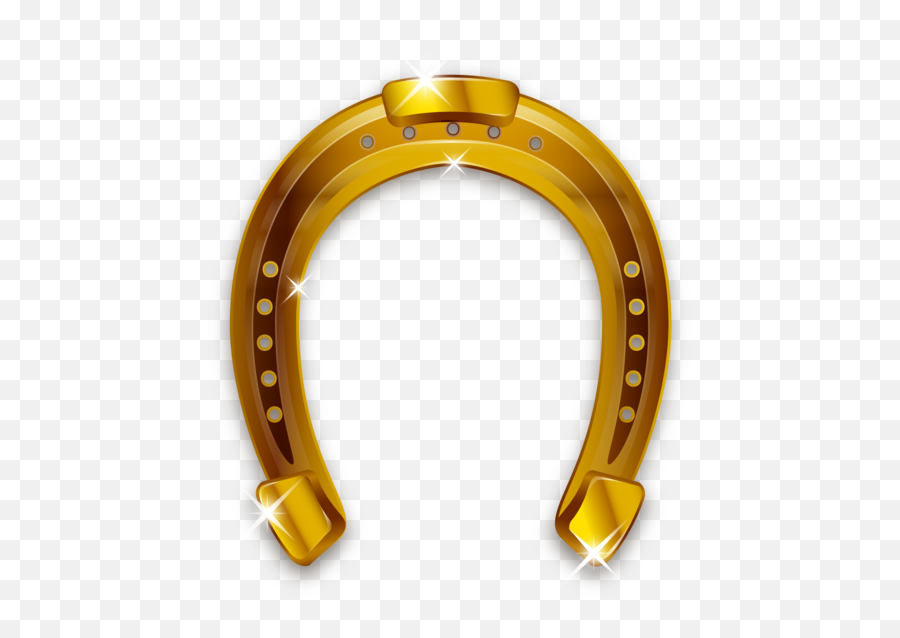 Lucky Horse Shoe Png Library Stock - Gold Horseshoe Png,Horseshoe Png