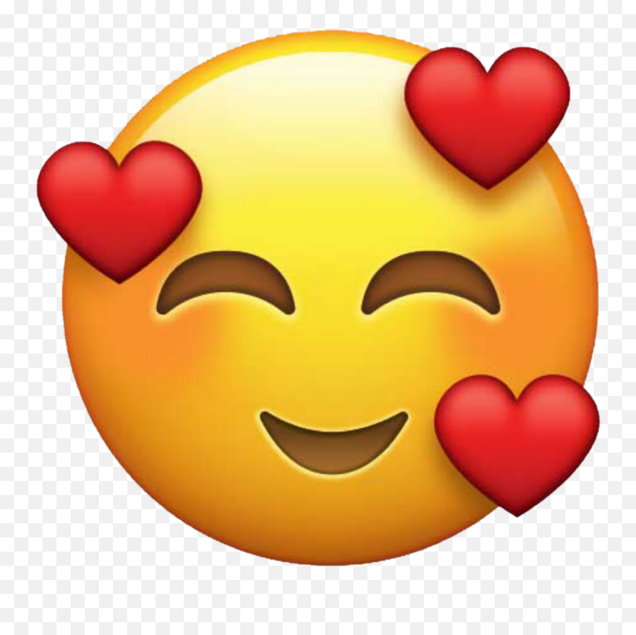 Download Emoticon Heart Sticker Love Emoji Png Free Photo - Iphone Emoji In Love,Hearts Emoji Png