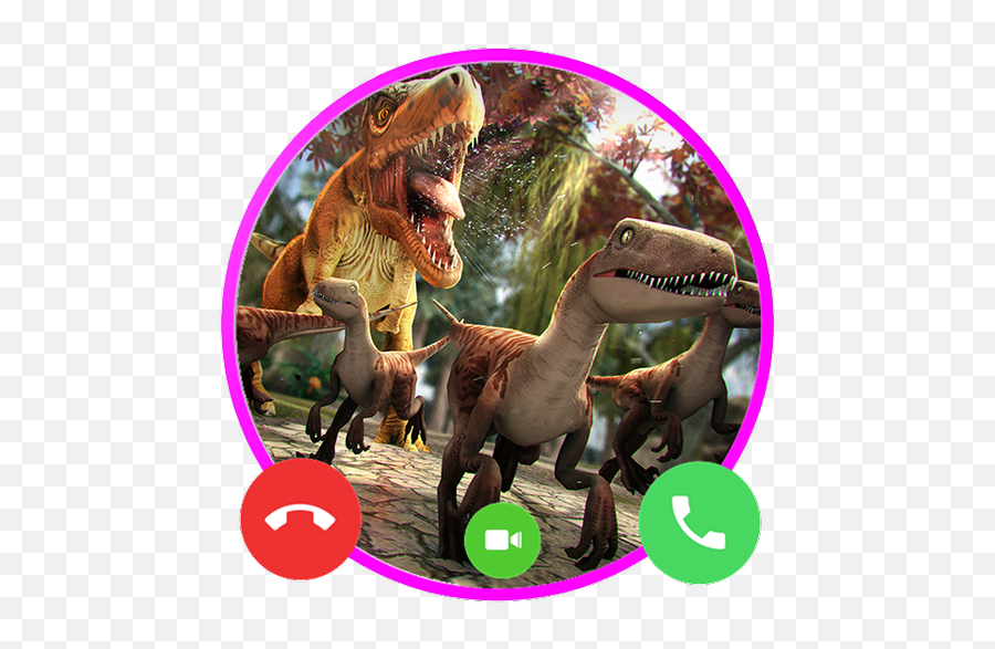 Fake Call Dinosaur World - Jurassic Game Apk 10 Download Png,Dino Icon