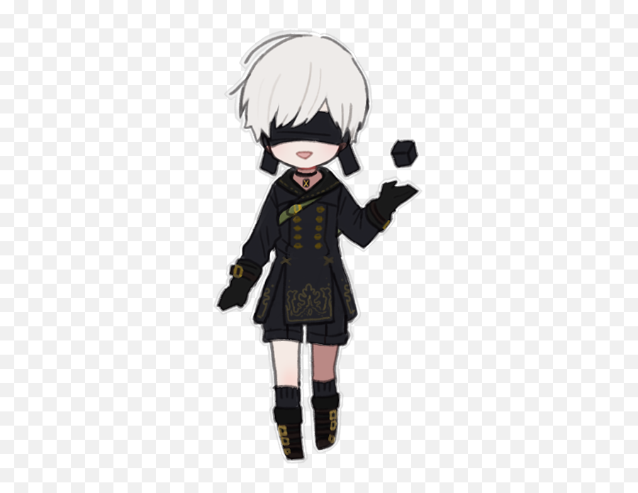 Dcsqpfgvoaeztgopng 500700 Nier Automata Neir - 9s Chibi Nier Automata,Nier Automata Logo Png