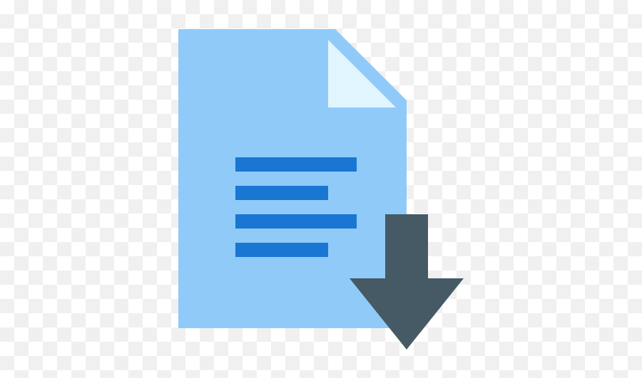 Open Document Icon In Color Style - Blue Document Icon Png,Document Icon Vector