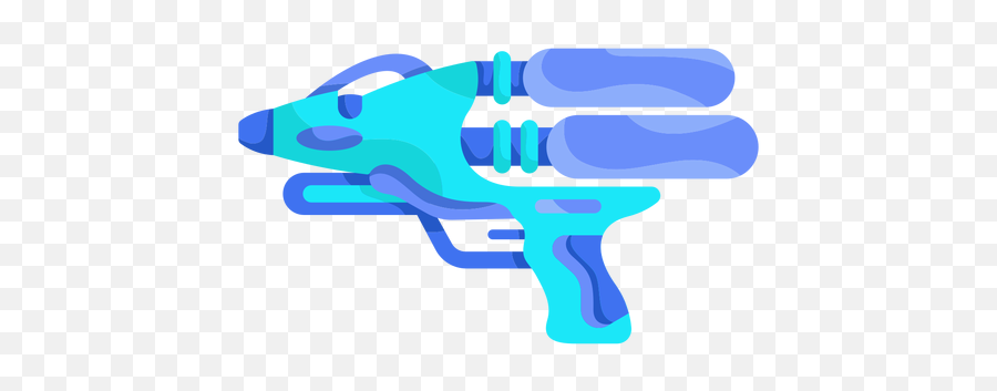 Sky Blue Water Gun Flat Transparent Png U0026 Svg Vector - Gun,Blue Water Icon