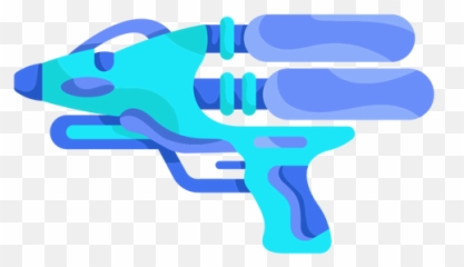 Sky Blue Water Gun Flat Transparent Png U0026 Svg Vector