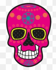 Skull Day Of The Dead Mexico - Free Vector Graphic On Pixabay Calaveras Dia De Muertos Png,Day Of The Dead Png