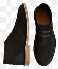 Supply Lab Beau Black Suede Chukka Boots - Round Toe png