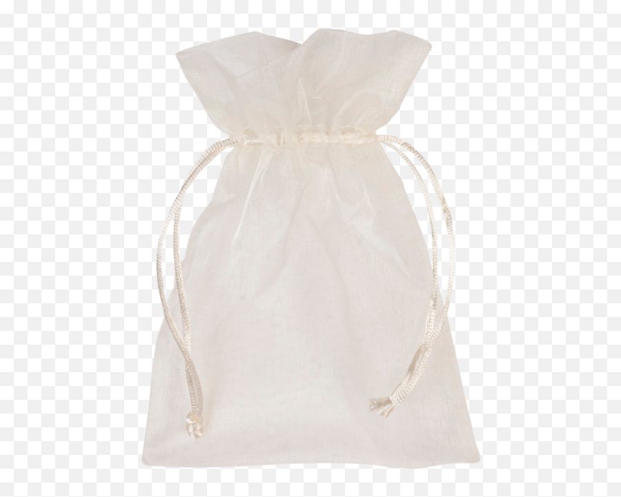 Bag Gift Organza 7x10cm Gebroken Wit - Money Bag Png,Gift Bag Png