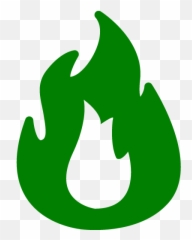 Green Fire 2 Icon - Free Green Fire Icons Free Green Fire Icone Png,Green Fire Png