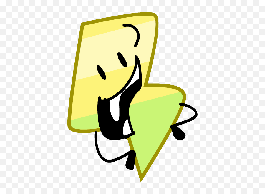 Usericon - Bfdi Bfb Characters Png,Yellow Lightning Png