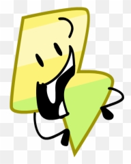 Usericon - Bfdi Bfb Characters Png,Yellow Lightning Png