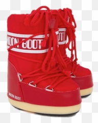Red Moon Boots Transparent Png - Purple