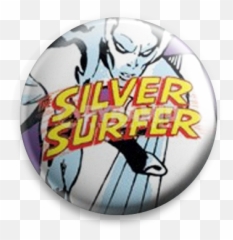 Silver Surfer Discworldcom - Badge Png,Silver Surfer Png