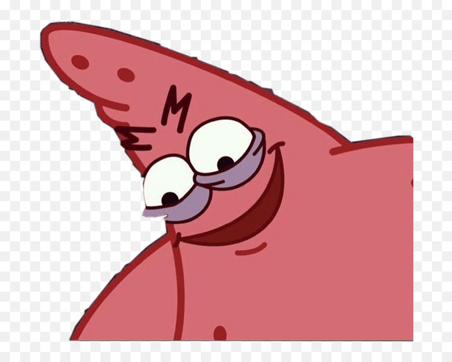 Patrick Star Head Transparent Png - Stickpng Patrick Meme Png,Liver Png