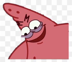 Patrick Star Head Transparent Png - Stickpng Patrick Meme Png,Liver Png