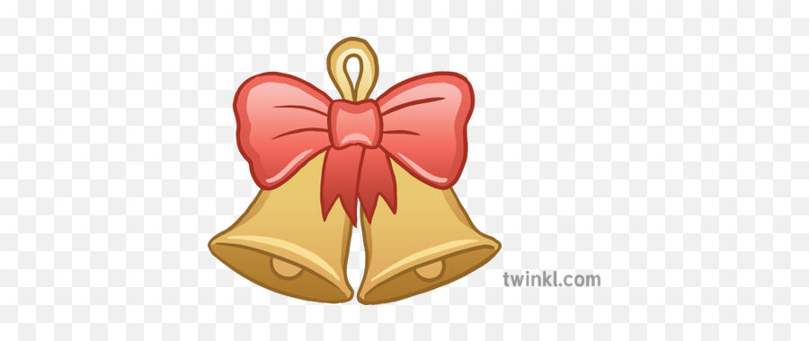 Christmas Bells Emoji Icon Xmas Phone - Illustration Png,Bell Emoji Png